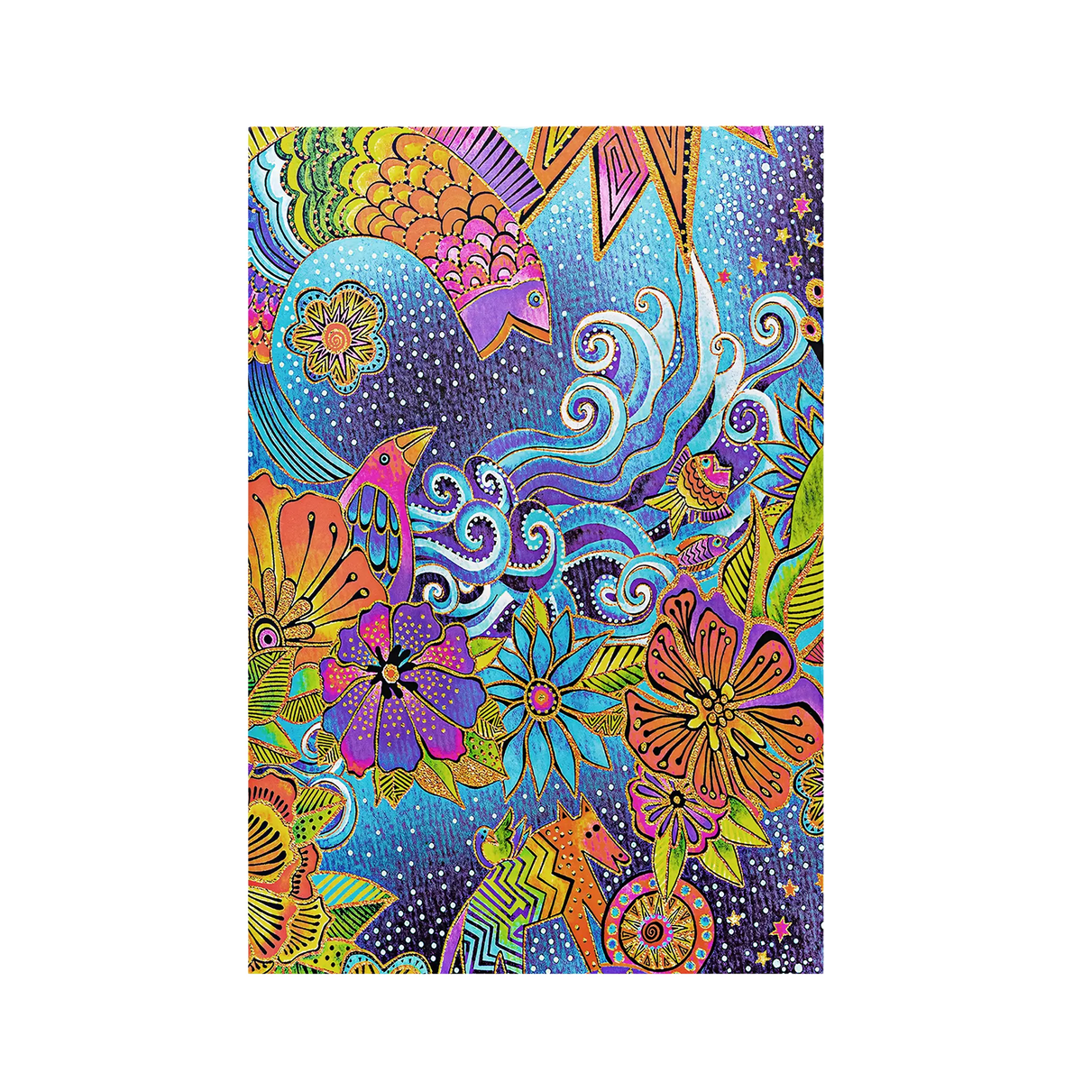 Paperblanks Celestial Magic Grande Hardback Sketchbook – 112 Pages – back cover