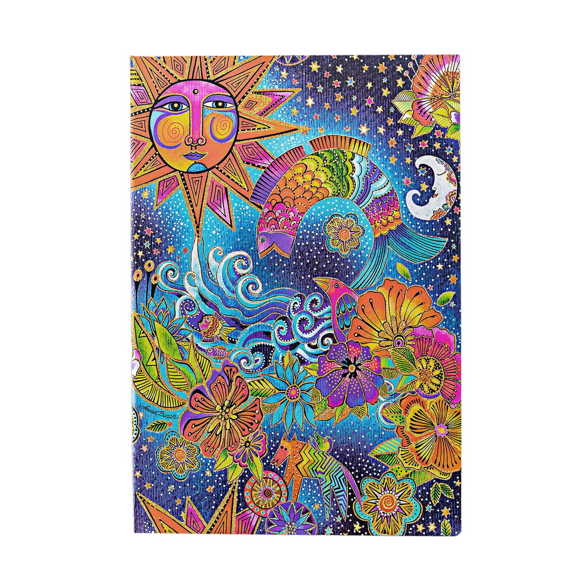 Paperblanks Celestial Magic Grande Hardback Sketchbook – 112 Pages – front cover