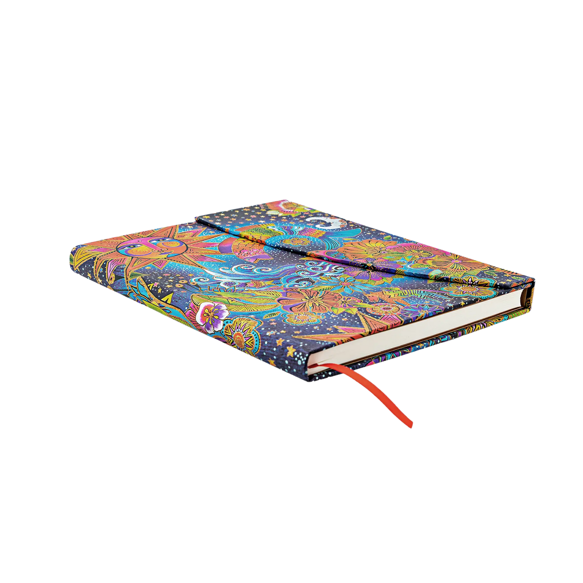 Paperblanks Celestial Magic Ultra Hardback Journal – Plain, 144 Pages – angled view