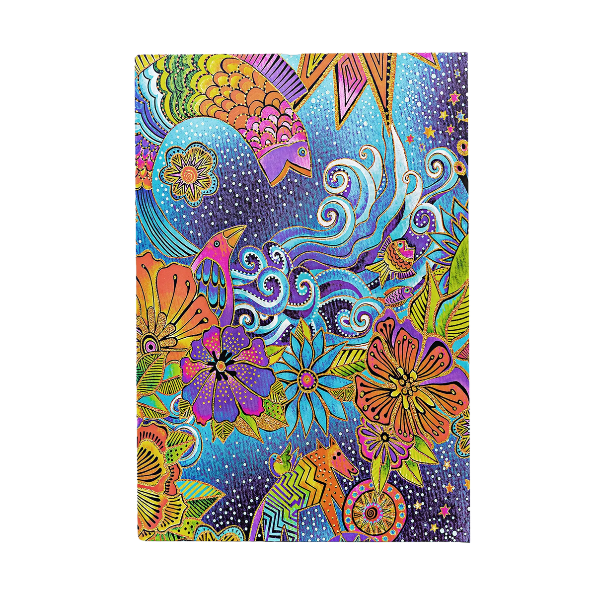 Paperblanks Celestial Magic Midi Hardback Journal – Plain, 144 Pages – back cover