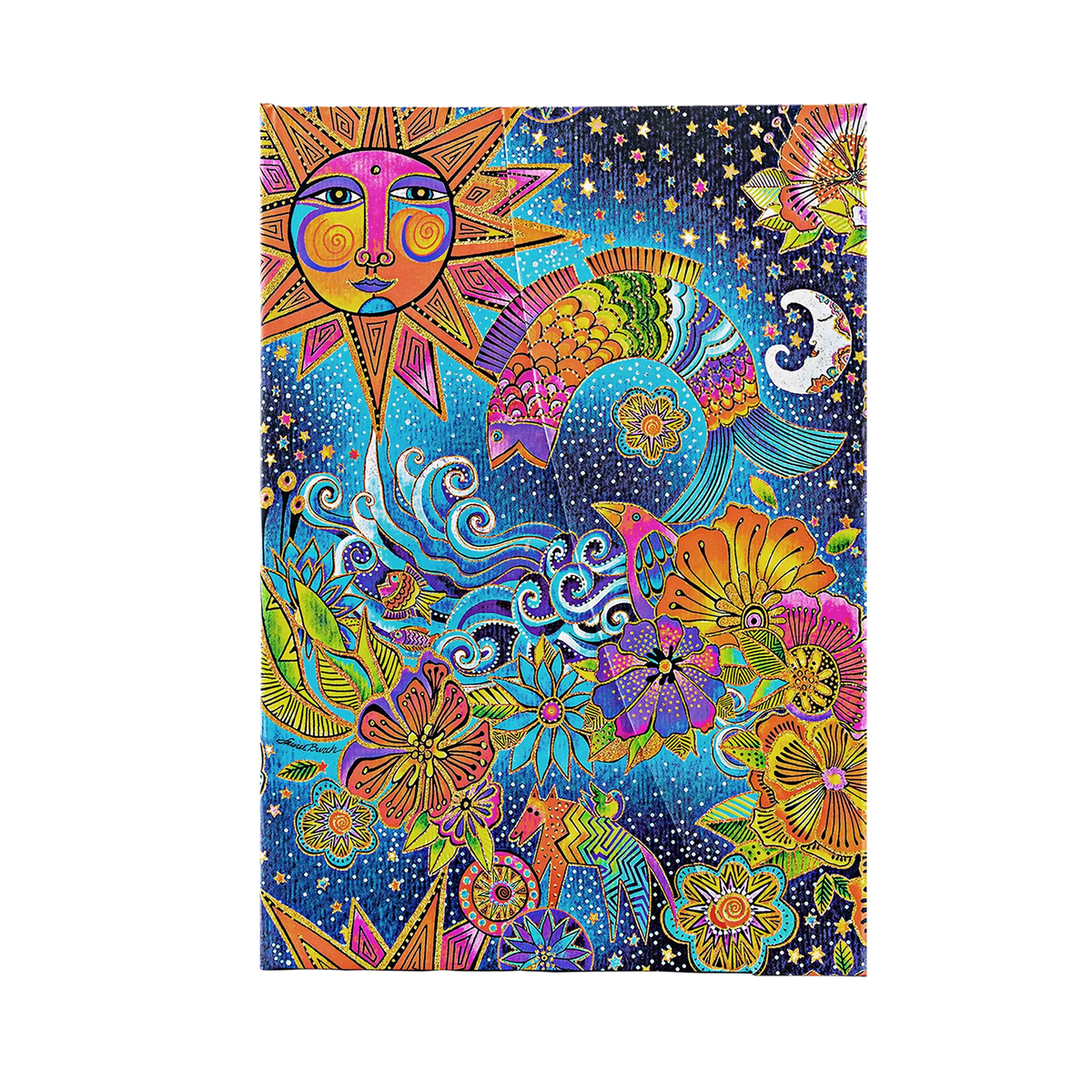 Paperblanks Celestial Magic Midi Hardback Journal – Plain, 144 Pages – front cover