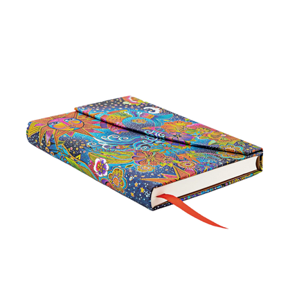 Paperblanks Celestial Magic Mini Hardback Journal – Lined, 176 Pages – angled view