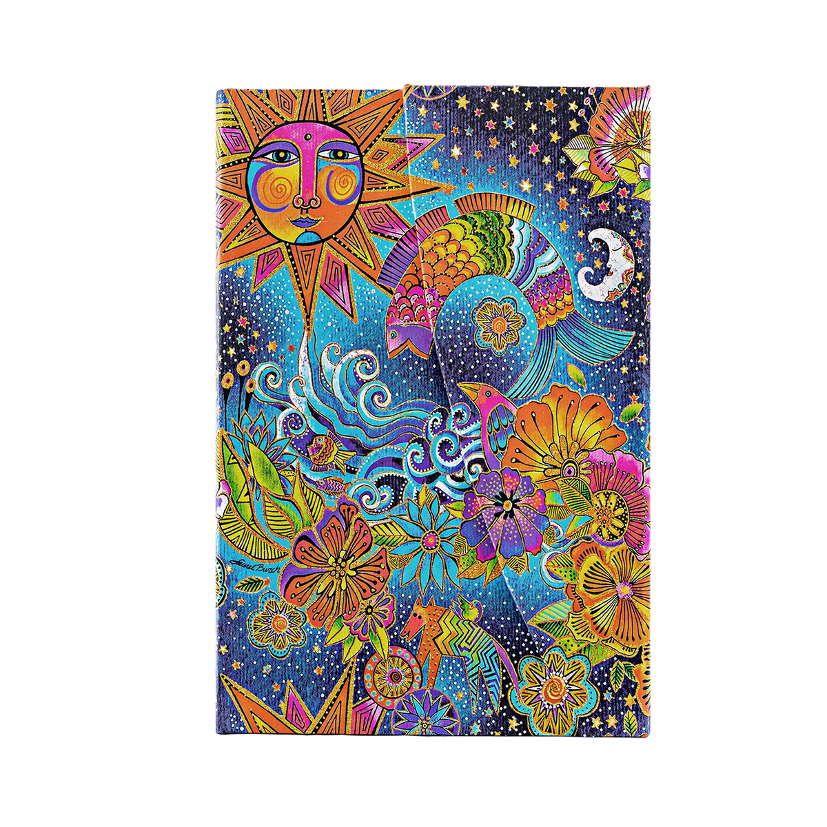 Paperblanks Celestial Magic Mini Hardback Journal – Plain, 176 Pages – front cover
