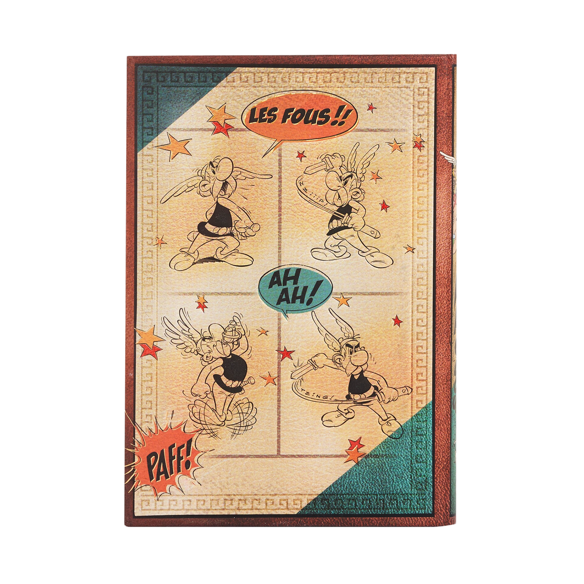 Paperblanks Asterix the Gaul Midi Hardback Journal – Lined, 144 Pages – back cover