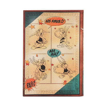 Paperblanks Asterix the Gaul Midi Hardback Journal – Lined, 144 Pages – back cover
