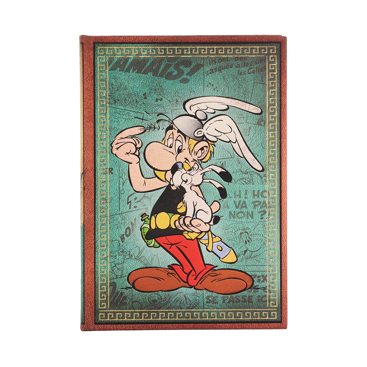 Paperblanks Asterix the Gaul Midi Hardback Journal – Lined, 144 Pages – front cover