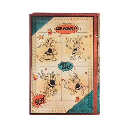 Paperblanks Asterix the Gaul Mini Hardback Journal – Lined, 176 Pages – back cover