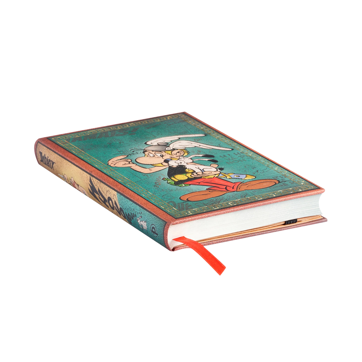 Paperblanks Asterix the Gaul Mini Hardback Journal – Lined, 176 Pages – page edge