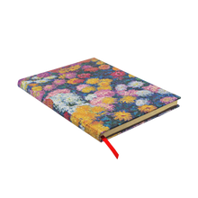 Paperblanks Monet’s Chrysanthemums Ultra Hardback Journal – Lined, 144 Pages – angled view