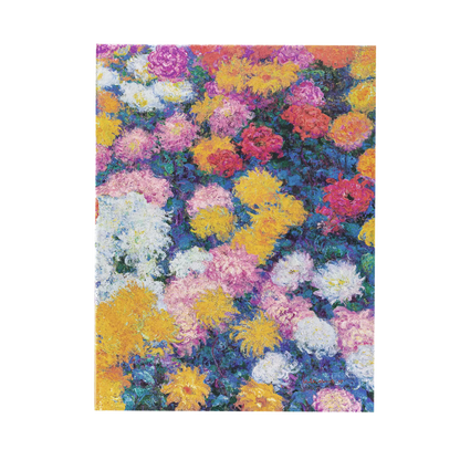 Paperblanks Monet’s Chrysanthemums Ultra Hardback Journal – Plain, 144 Pages – front cover