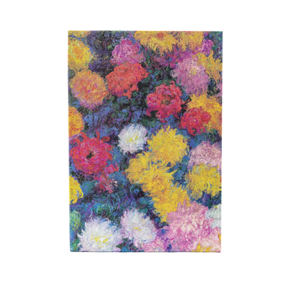 Paperblanks Monet’s Chrysanthemums Midi Hardback Journal – Lined, 144 Pages – back cover