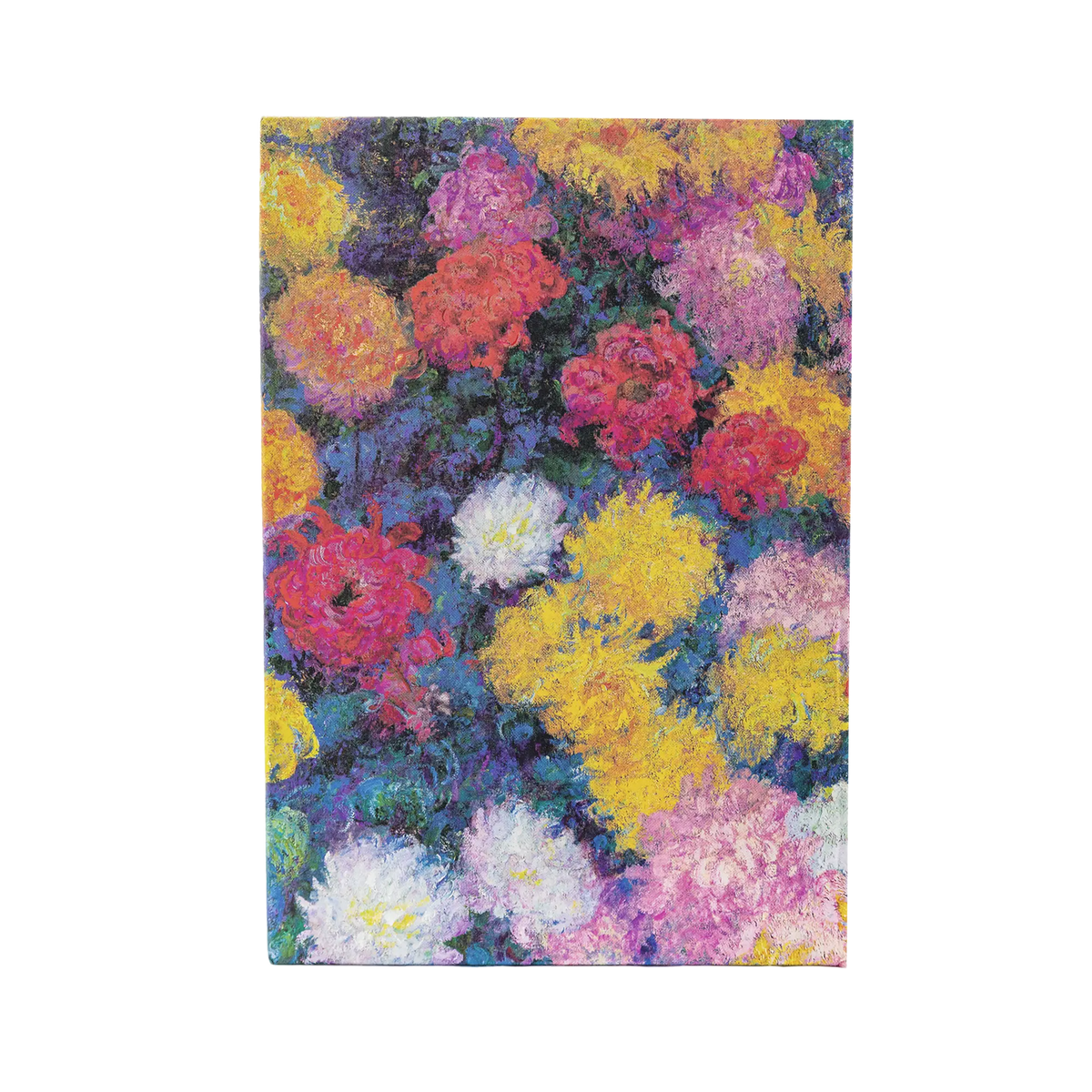 Paperblanks Monet’s Chrysanthemums Midi Hardback Journal – Plain, 144 Pages – back cover