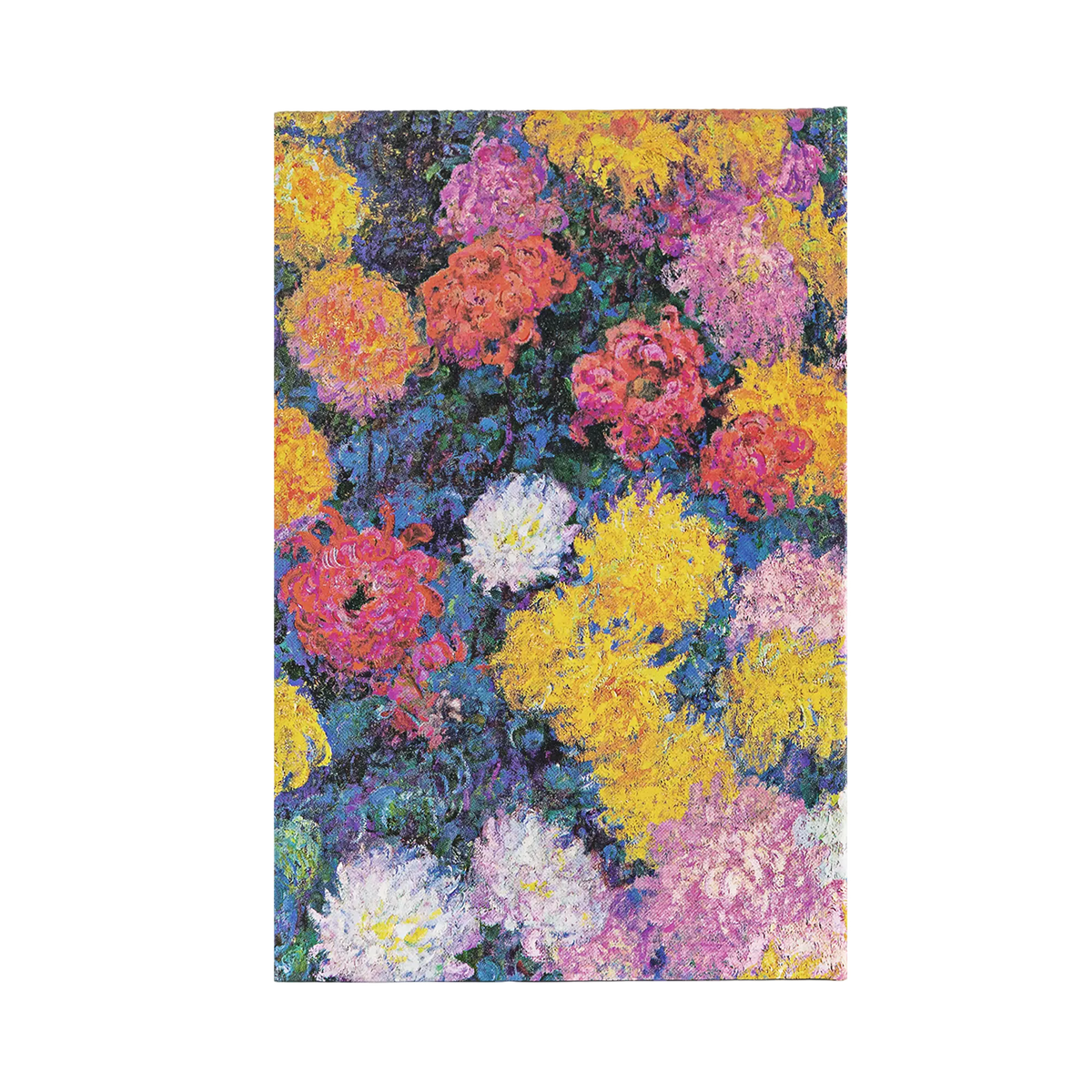 Paperblanks Monet’s Chrysanthemums Mini Hardback Journal – Plain, 176 Pages – back cover