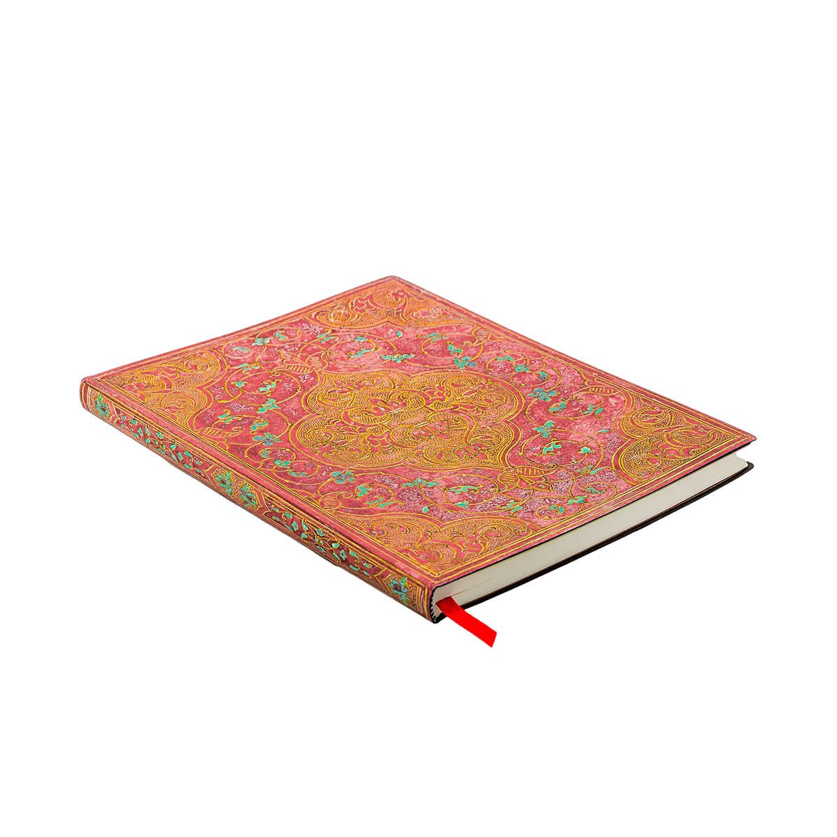 Paperblanks Rose Chronicles Ultra Softback Flexi Journal – Plain, 176 Pages – angled view