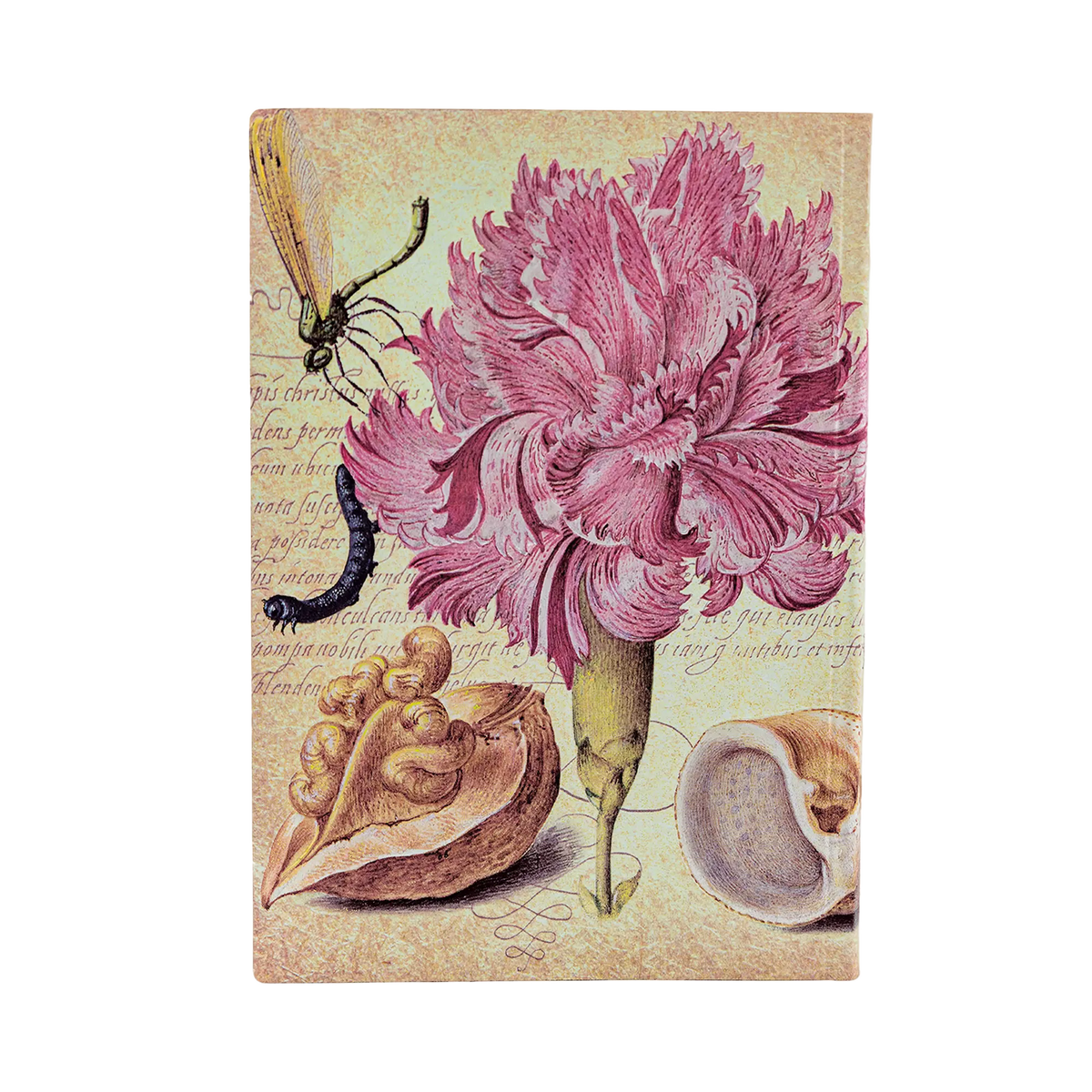 Paperblanks Pink Carnation Midi Softback Flexi Journal – Plain, 176 Pages – back cover