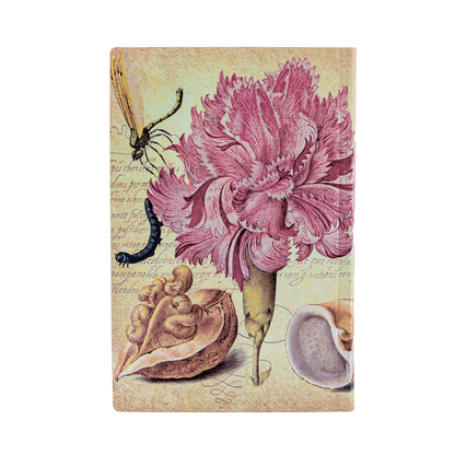 Paperblanks Pink Carnation Mini Softback Flexi Journal – Lined, 208 Pages – back cover