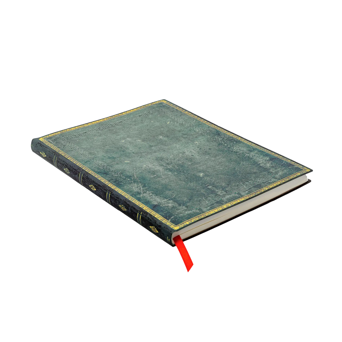 Paperblanks Pacific Blue Ultra Softback Flexi Journal – Plain, 176 Pages – angled view