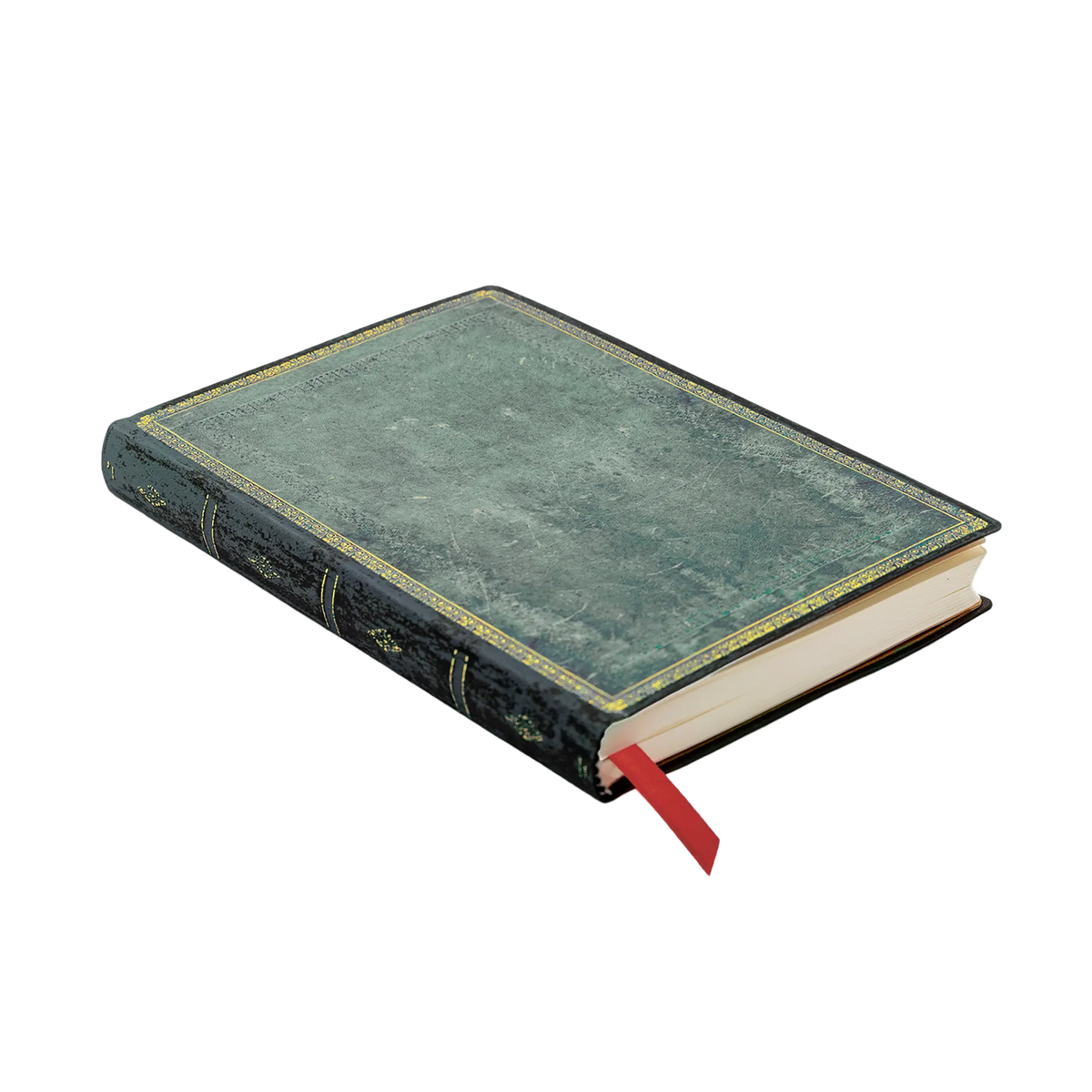 Paperblanks Pacific Blue Mini Softback Flexi Journal – Lined, 208 Pages – angled view