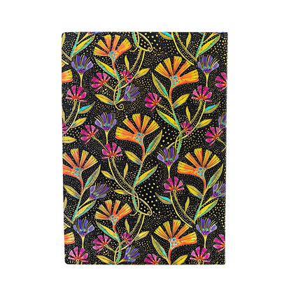 Paperblanks Wild Flowers Midi Softback Flexi Journal – Dot Grid, 176 Pages – back cover