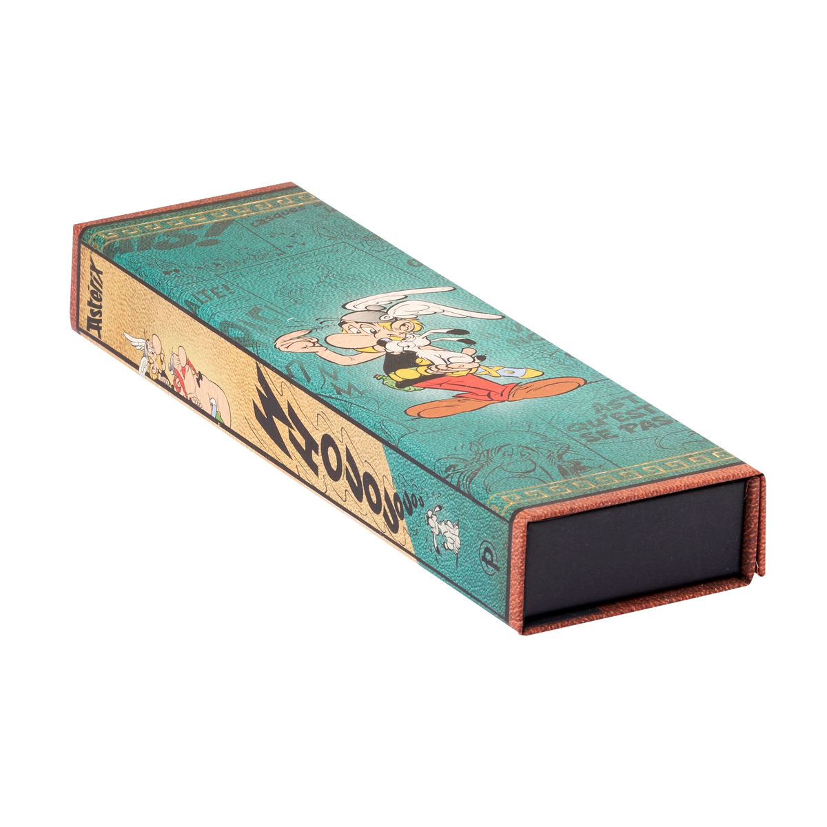 Paperblanks Asterix the Gaul Pencil Case – angled view