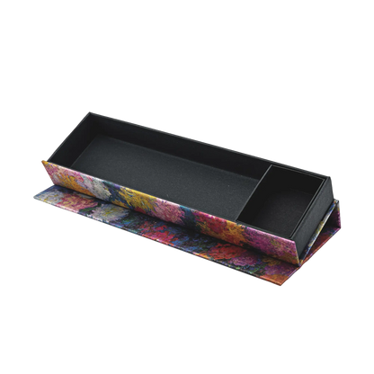 Paperblanks Monet’s Chrysanthemums Pencil Case – side view