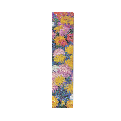 Paperblanks Monet’s Chrysanthemums Bookmark – front view