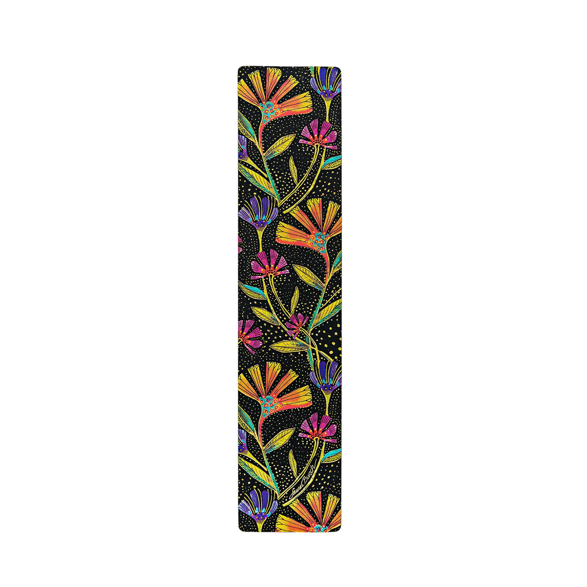 Paperblanks Wild Flowers Bookmark – back view