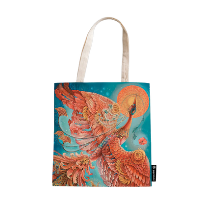 Paperblanks Firebird Cotton Tote Bag – back view