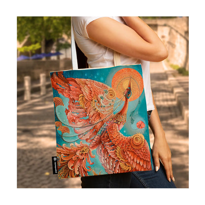 Paperblanks Firebird Cotton Tote Bag – side view