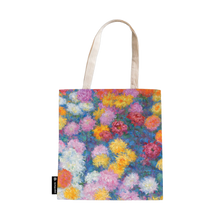 Paperblanks Monet’s Chrysanthemums Cotton Tote Bag – front view