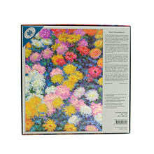 Paperblanks Monet’s Chrysanthemums 1000-Piece Jigsaw Puzzle – back view