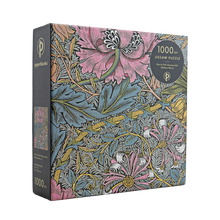 Paperblanks Morris Pink Honeysuckle 1000-Piece Jigsaw Puzzle – front view
