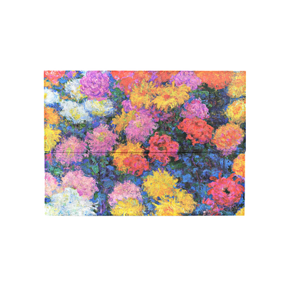 Paperblanks Monet’s Chrysanthemums Document Folder – front view