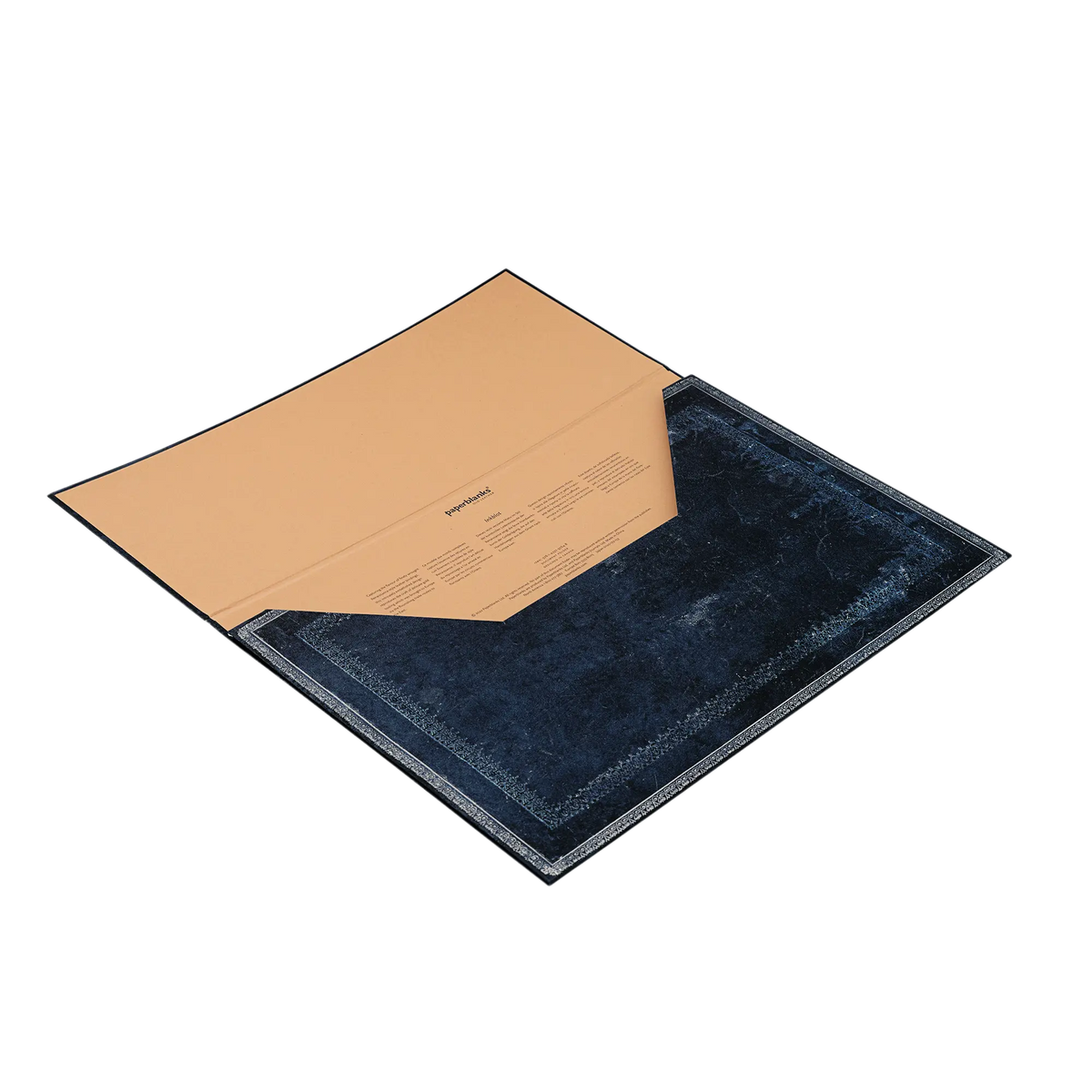 Paperblanks Inkblot Document Folder – angled view