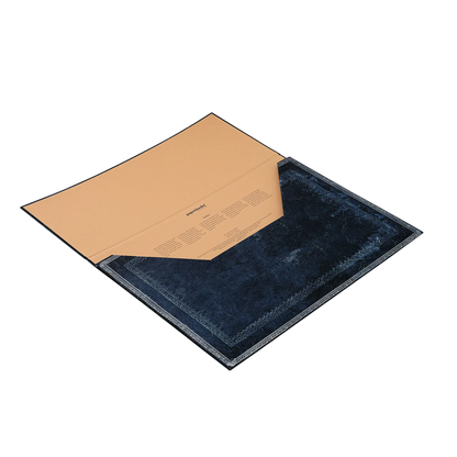 Paperblanks Inkblot Document Folder – angled view