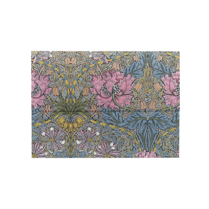 Paperblanks Morris Pink Honeysuckle Document Folder – front view
