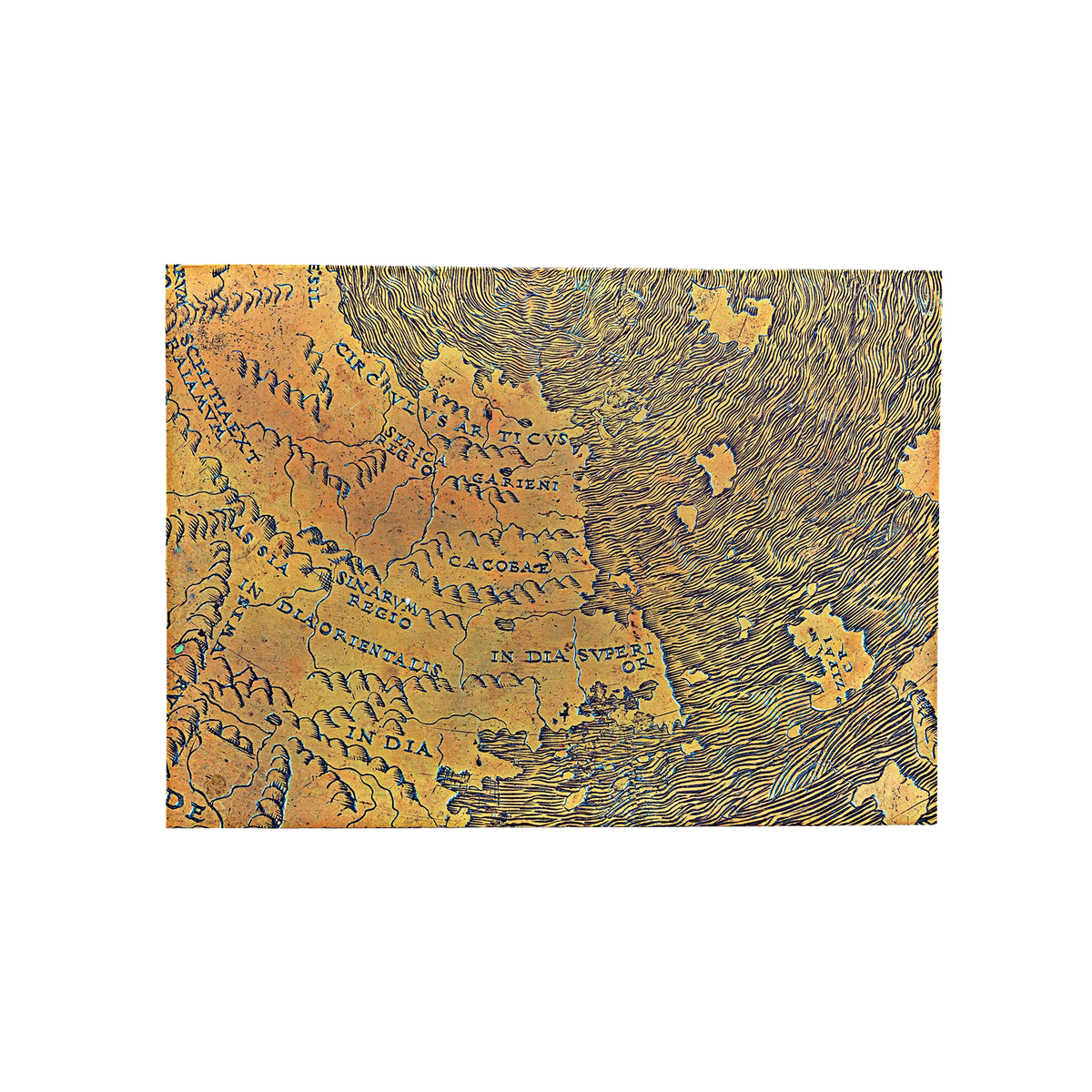 Paperblanks Hunt-Lenox Globe Document Folder – back view