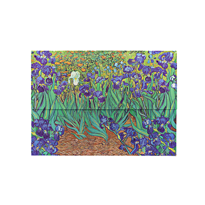 Paperblanks Van Gogh’s Irises Document Folder – front view