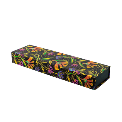 Paperblanks Wild Flowers Pencil Case – angled view