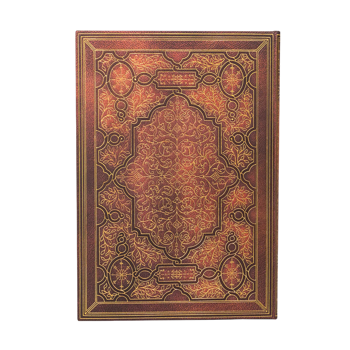 Paperblanks Iron Horse Grande Hardback Journal – Plain, 128 Pages – back cover