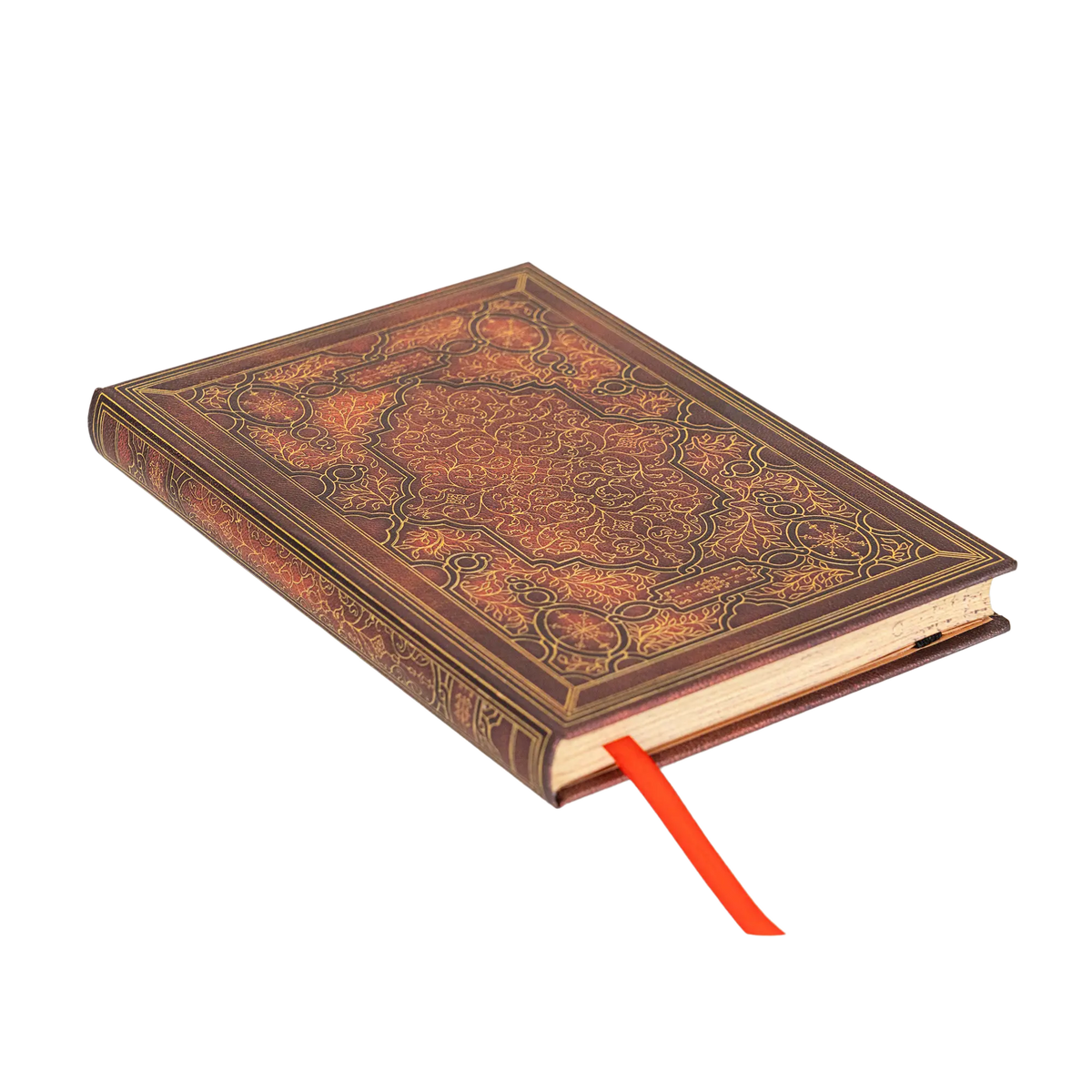 Paperblanks Iron Horse Midi Hardback Journal – Plain, 144 Pages – page edge