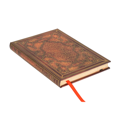 Paperblanks Iron Horse Midi Hardback Journal – Plain, 144 Pages – page edge