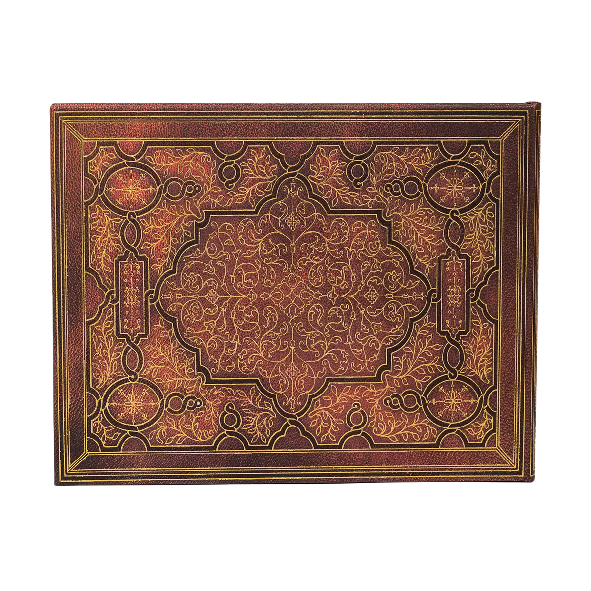 Paperblanks Iron Horse Hardback Guest Book – Plain, 144 Pages – back cover