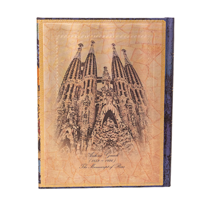 Paperblanks Gaudi, The Manuscript of Reus Ultra Hardback Journal – Lined, 144 Pages – back cover