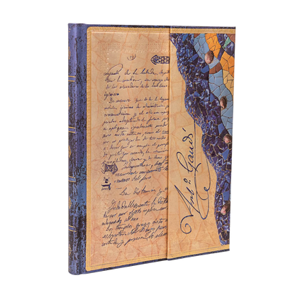 Paperblanks Gaudi, The Manuscript of Reus Ultra Hardback Journal – Plain, 144 Pages – front cover