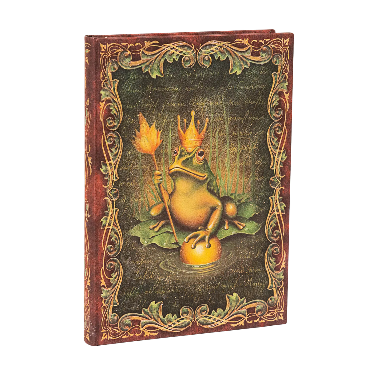 Paperblanks The Brothers Grimm, Frog Prince Midi Hardback Journal – Lined, 144 Pages – front cover