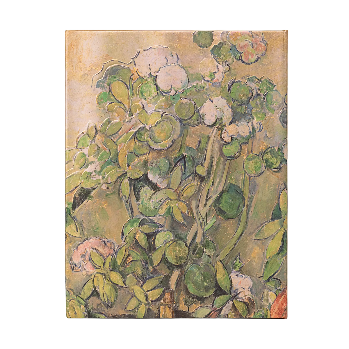 Paperblanks Cezanne’s Terracotta Pots and Flowers Ultra Hardback Journal – Plain, 144 Pages – back cover