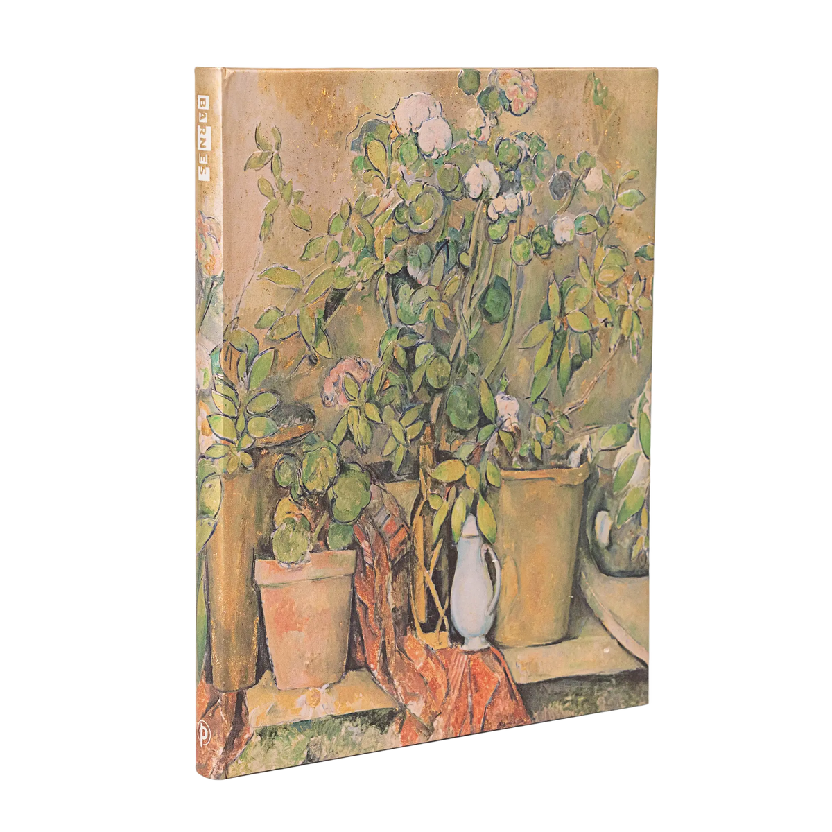 Paperblanks Cezanne’s Terracotta Pots and Flowers Ultra Hardback Journal – Plain, 144 Pages – front cover