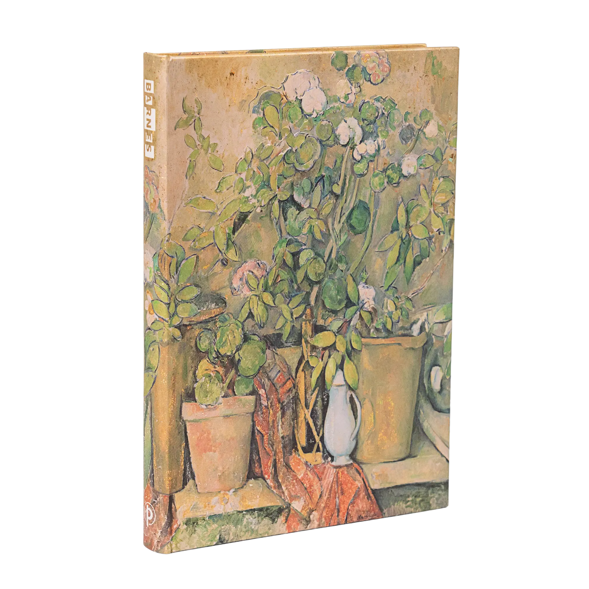 Paperblanks Cezanne’s Terracotta Pots and Flowers Midi Hardback Journal – Lined, 144 Pages – front cover
