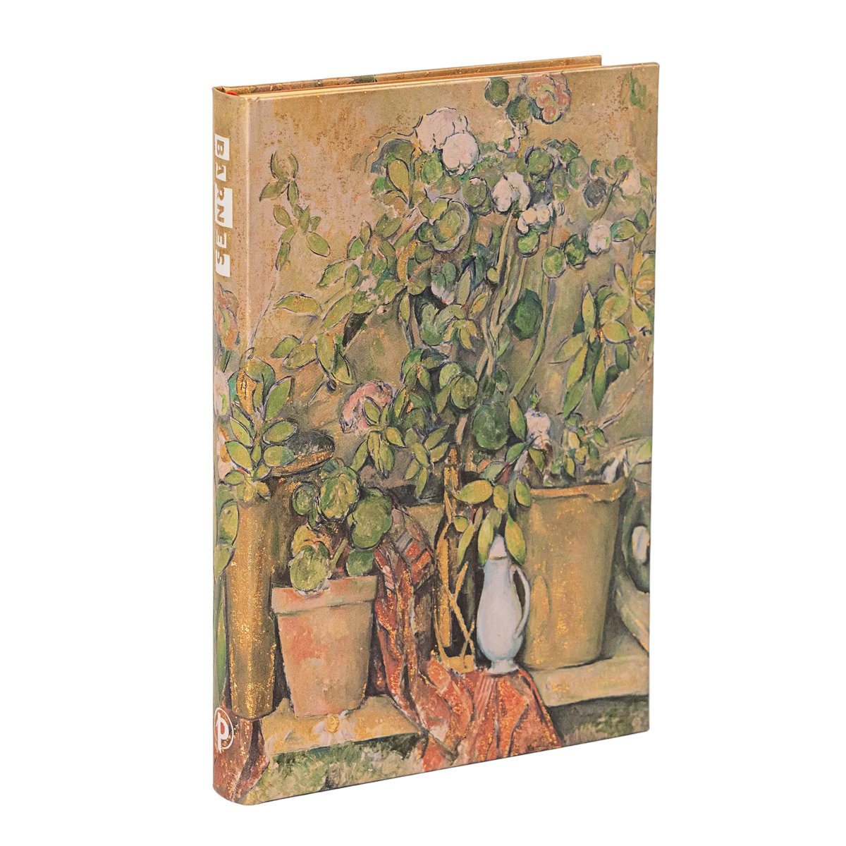 Paperblanks Cezanne’s Terracotta Pots and Flowers Mini Hardback Journal – Plain, 176 Pages – front cover